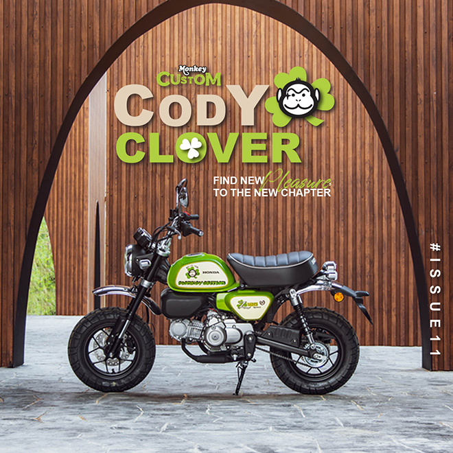 honda monkey cody clover