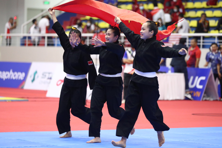 3 hot-girl Pencak Silat giành HCV, đoàn Việt Nam chiếm ngôi đầu từ tay Malaysia - 3