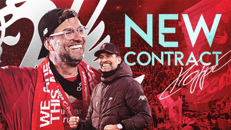 Liverpool giữ chân HLV Klopp thành công