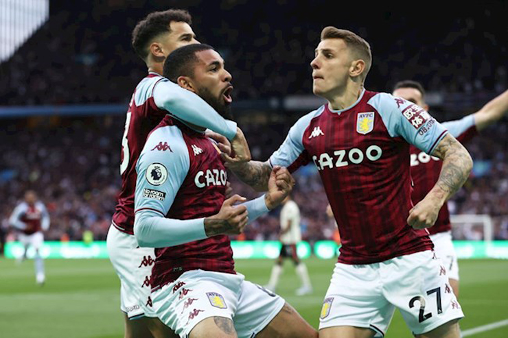 Aston Villa để thua ngược 1-2 sau khi vượt lên từ rất sớm