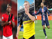 Bóng đá - Domino &quot;bom tấn&quot; chuyển nhượng: Sau Haaland, tương lai Pogba - Mbappe định đoạt?