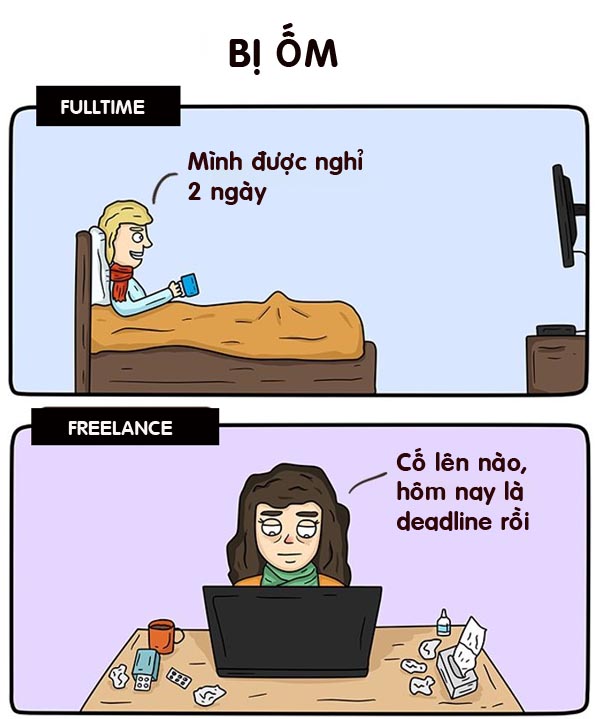 15 sự khác biệt thú vị giữa công việc fulltime và freelance - 13