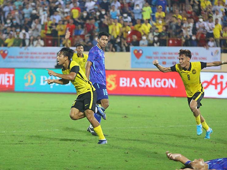 U23 Thái Lan có thể bị loại do hệ quả của trận thua U23 Malaysia