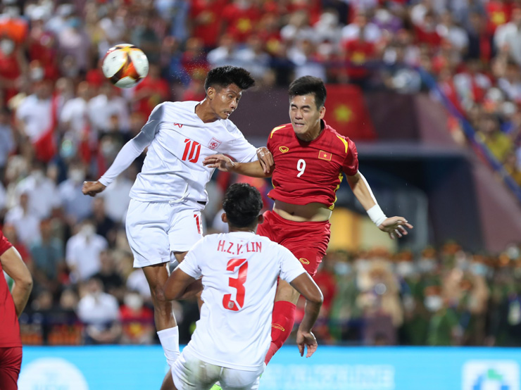 Trực tiếp bóng đá U23 Việt Nam - U23 Myanmar: Những phút cuối kịch tính (SEA Games 31) (Hết giờ) - 1