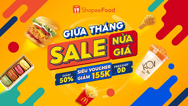 ShopeeFood ngày 15 Sale đồng giá - Khám phá ngay bộ sưu tập món ngon chỉ từ 1.000 đồng - 1
