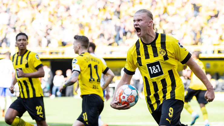Erling Haaland ghi bàn trong lần cuối cùng ra sân cho Dortmund&nbsp;