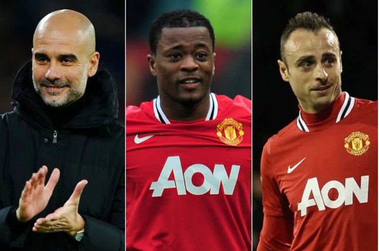 Pep Guardiola lên tiếng đáp trả 2 cựu sao MU Patrice Evra và Dimitar Berbatov