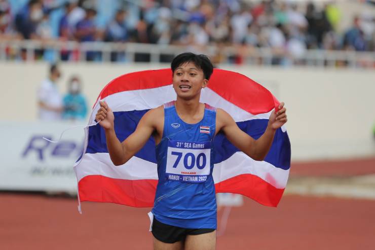 Puripol Boonson, "Thần đồng" chạy nước rút SEA Games 31