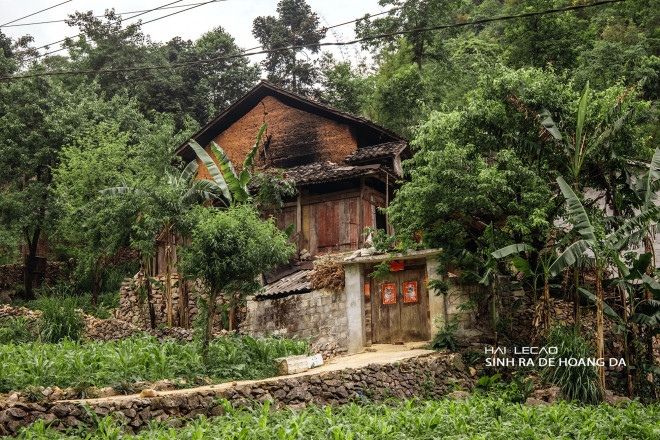 Ngôi nhà nhỏ ven đường cũng xinh rất bình dị