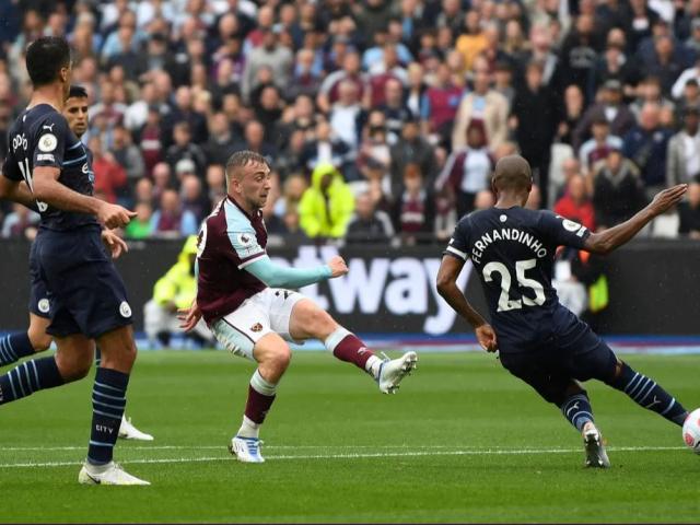 Video bóng đá West Ham - Man City: Ngược dòng kịch tính, nuối tiếc phạt đền (Vòng 37 Ngoại hạng Anh)