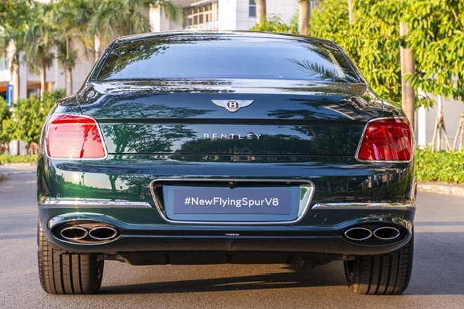 Bentley Flying Spur V8 2022 về Việt Nam, sở hữu màu sơn trị giá hơn nửa tỷ đồng - 6