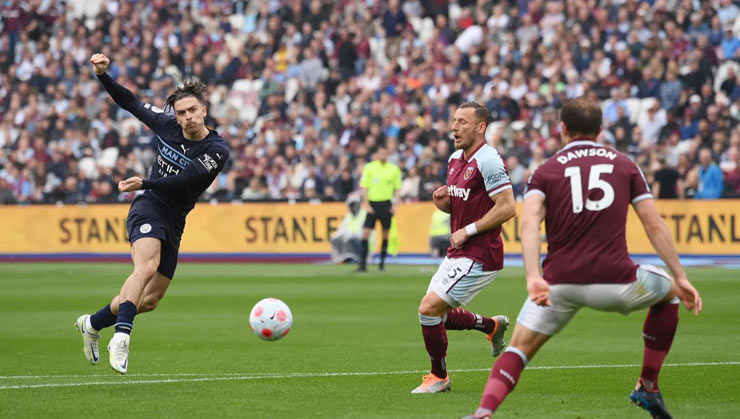 Trực tiếp bóng đá West Ham - Man City: Bước ngoặt cuối trận (vòng 37 Ngoại hạng Anh) (Hết giờ) - 4