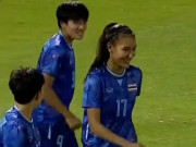 Bóng đá - Video bóng đá ĐT nữ Lào - Thái Lan: Dangda lập hat-trick, soán ngôi đầu ấn tượng (SEA Games 31)