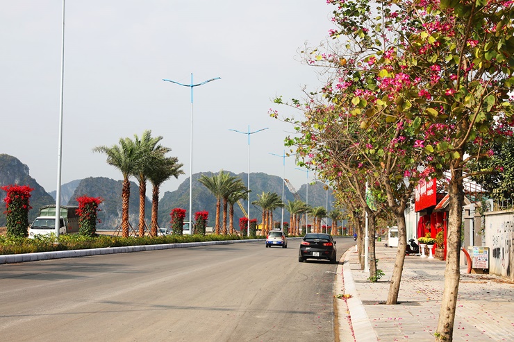 Đường&nbsp;vành đai&nbsp;Trần Quốc Nghiễn&nbsp;có chiều dài 4,7km bắt đầu tại khu dân cư Vinhome Hạ Long, đi qua cầu Bài Thơ và kết thúc tại điểm kết nối với&nbsp;đường&nbsp;vành đai ven biển Hạ Long - Cẩm Phả.
