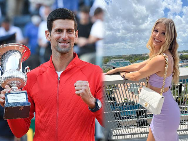 Djokovic khoe 2 bố con vô địch cùng ngày, mỹ nhân Bouchard vận may kỳ lạ (Tennis 24/7)