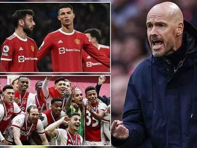 HLV Ten Hag rời Ajax sớm 6 tuần, đến MU hôm nay: Hứa giữ chân Ronaldo