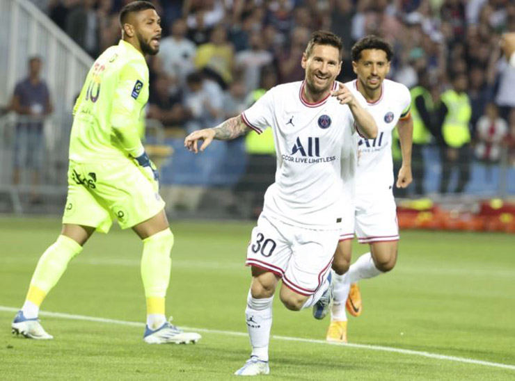 Dù đã lập cú đúp vào lưới Montpellier nhưng Messi mới có 6 bàn thắng tại Ligue 1 mùa này trước vòng cuối cùng gặp Metz ngày 22/5&nbsp;