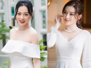 Đời sống Showbiz - Phương Oanh đọ sắc &quot;Quốc bảo mỹ nữ của Việt Nam&quot;