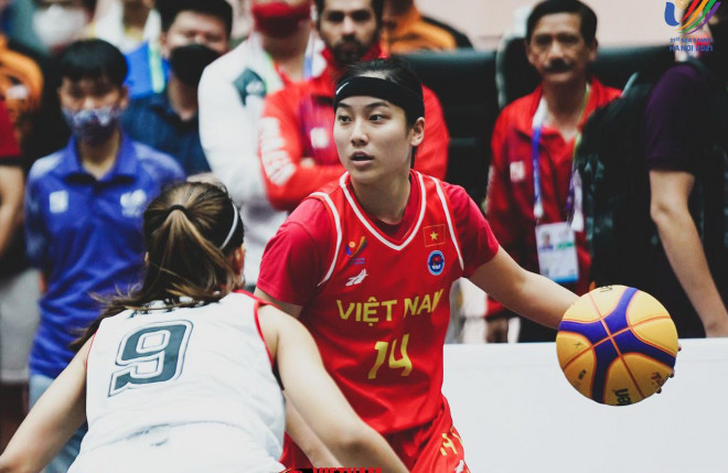 Đội tuyển bóng rổ nữ Việt Nam lần đầu tiên góp mặt vào trận chung kết SEA Games ở nội dung 3x3.