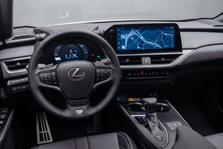 Lexus UX 2023 ra mắt, crossover hạng sang trang bị động cơ hybrid - 6