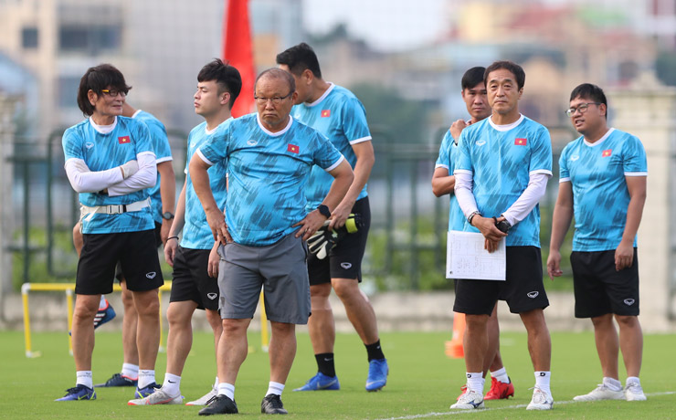 Sau một ngày được nghỉ, HLV Park Hang Seo cho các học trò ra sân tập trong chiều ngày 17/5 để chuẩn bị cho trận bán kết SEA Games 31 với U23 Malaysia (19h ngày 19/5).