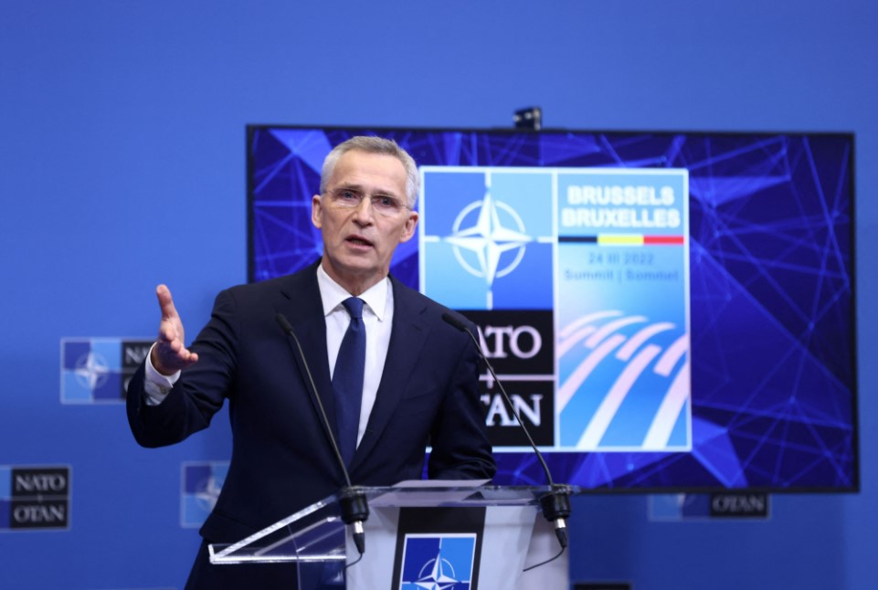 Tổng thư ký NATO – ông Jens Stoltenberg (ảnh: CNN)