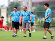 Bóng đá - Thầy Park cười tươi trước đại chiến U23 Việt Nam - U23 Malaysia bán kết