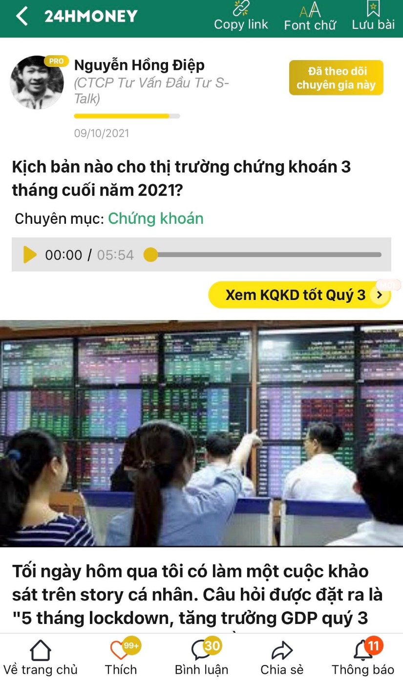 Việc lựa chọn nguồn tin chính thống, có chọn lọc là bước đầu tiên trong quá trình “cách mạng” đầu tư.&nbsp;