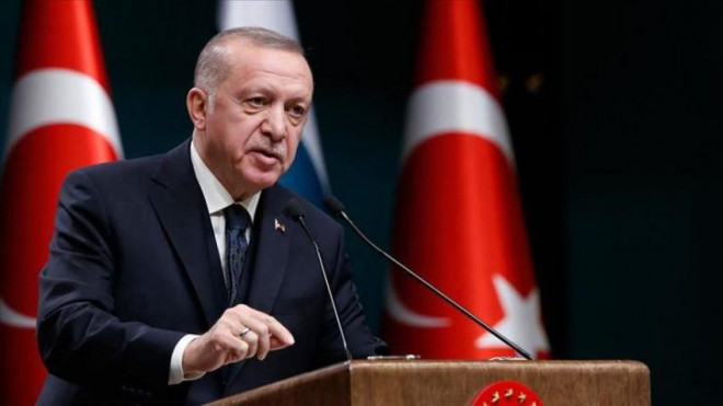 Tổng thống Thổ Nhĩ Kỳ Recep Tayyip Erdoğan. Ảnh: AA