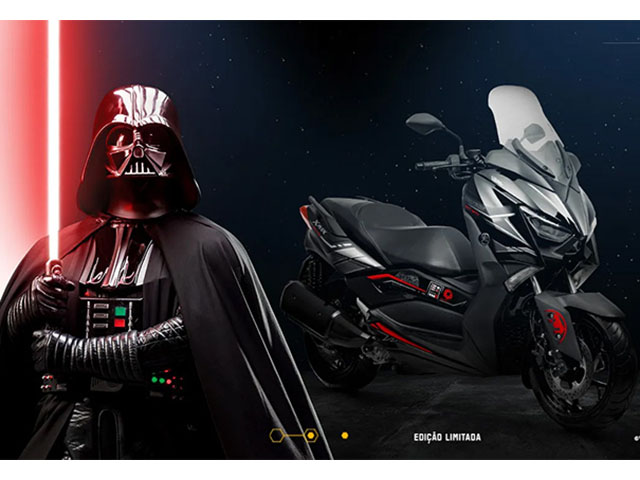 Yamaha trình làng XMAX 250 Darth Vader với thiết kế cực ”chiến” cho fan Star Wars