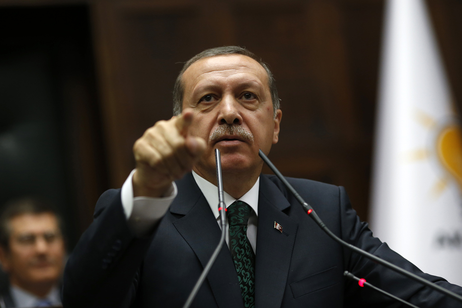 Tổng thống Thổ Nhĩ Kỳ - ông Recep Tayyip Erdogan (ảnh: Daily Mail)