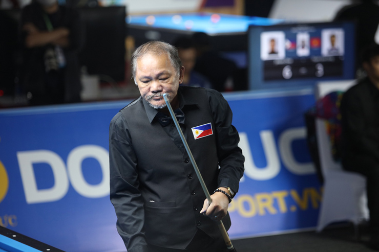 Reyes liên tiếp gặp 2 cao thủ Bi-a Việt Nam tại SEA Games 31