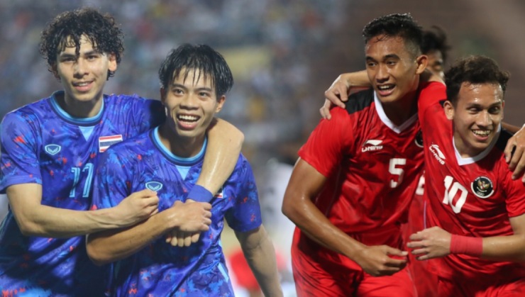 U23 Thái Lan và U23 Indonesia có nhiều điểm tương đồng trong hành trình vào bán kết SEA Games