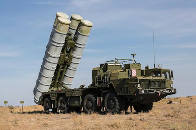 Tên lửa phòng không S-300 ở Syria.