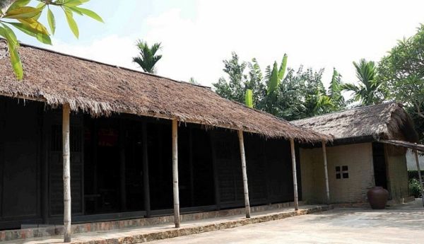 Ngôi nhà ở làng Dương Nỗ - nơi Bác Hồ có những năm tháng sinh sống cùng cha và anh trai ở Thừa Thiên - Huế.