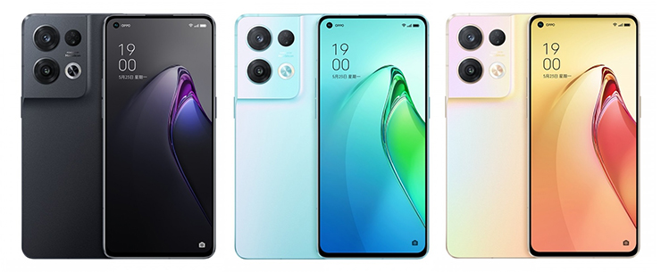 Oppo Reno8 Pro.