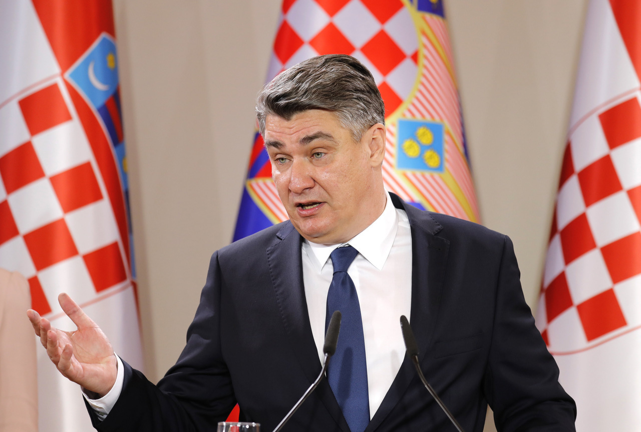 Tổng thống Croatia - ông Zoran Milanovic (ảnh: RT)