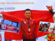 Thể thao - Được cả đại gia đình cổ vũ, Gia Thành phá 2 kỷ lục SEA Games giật &quot;Vàng 10&quot;