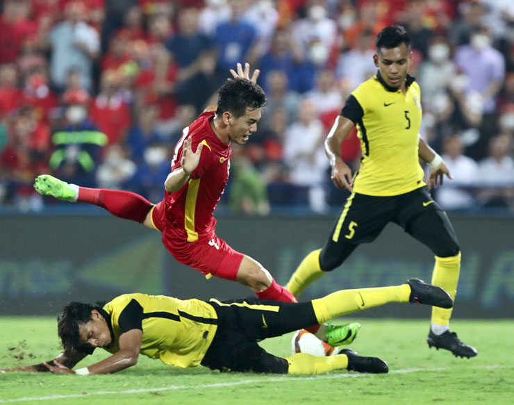 U23 Việt Nam đã thể hiện tinh thần không từ bỏ trước U23 Malaysia