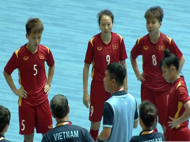 Video bóng đá futsal nữ Việt Nam - Thái Lan: Rượt đuổi căng thẳng đua HCV SEA Games 31