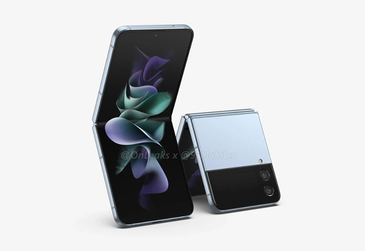 Ảnh concept&nbsp;Galaxy Z Flip 4.