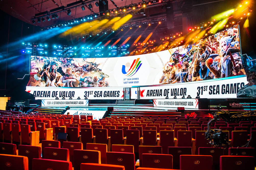 Các trận thi đấu của&nbsp;Liên Quân Mobile nói riêng và eSport nói chung tại SEA Games 31 đều diễn ra tại Trung tâm Hội nghị Quốc gia (Hà Nội).