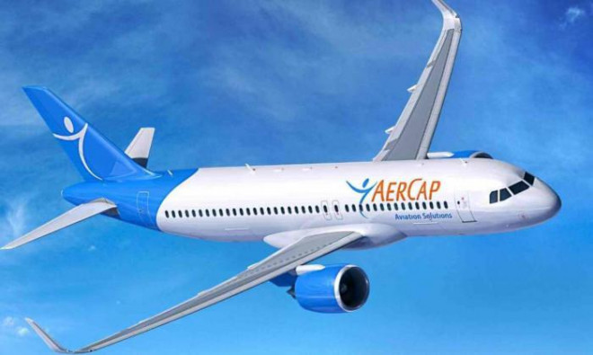 Một máy bay thuộc sở hữu của tập đoàn Máy bay của hãng cho thuê AerCap – Strait Times