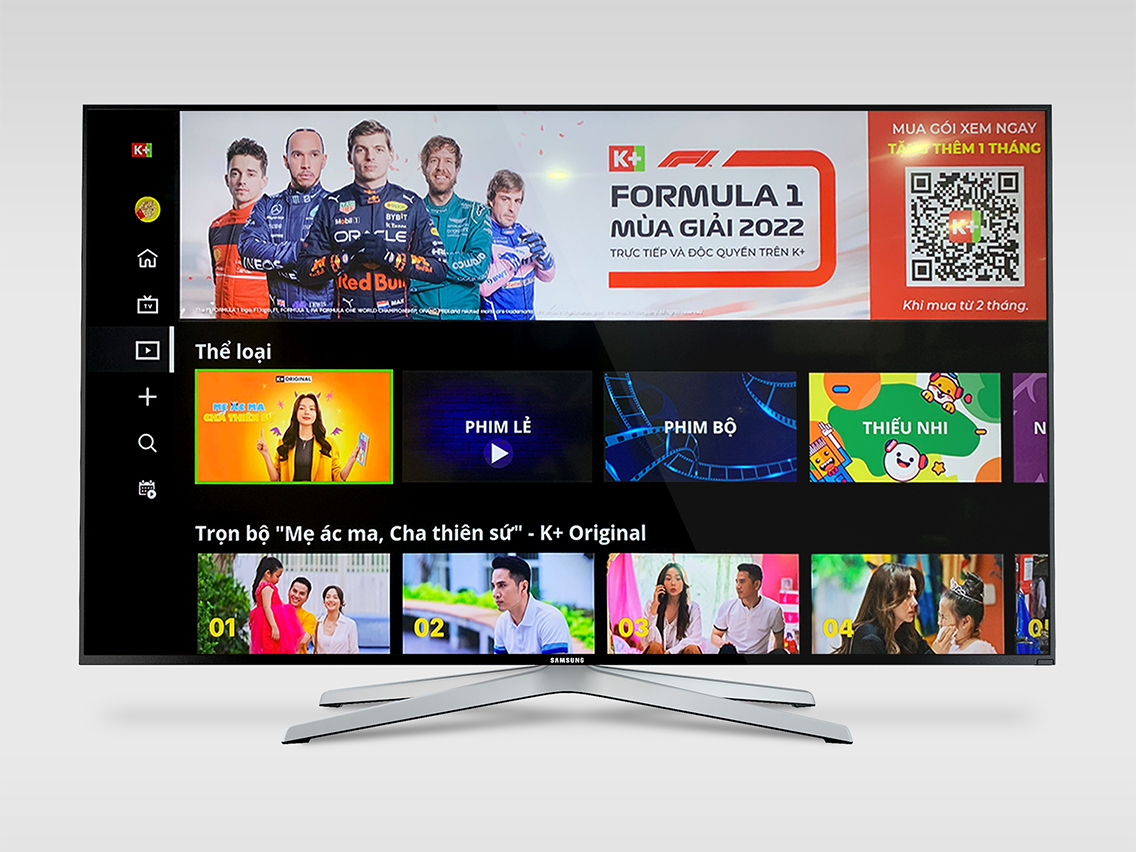 Lựa chọn nội dung theo sở thích tại mục VOD