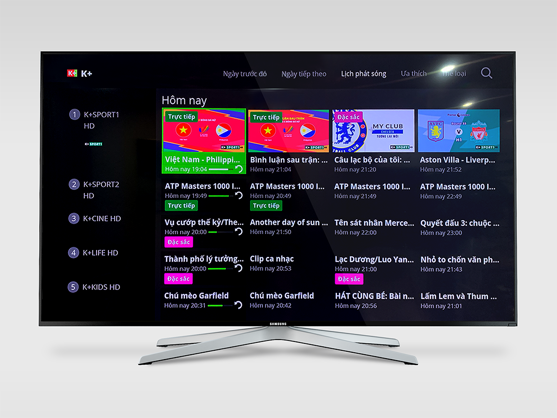 Không bỏ lỡ chương trình yêu thích với mục Danh sách xem