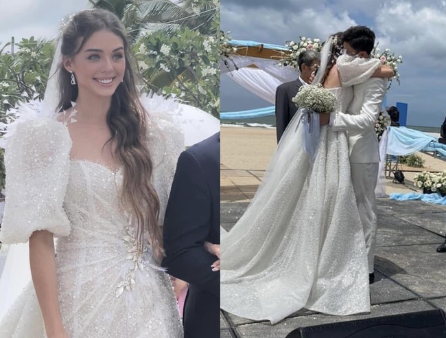 Theo đó, cặp đôi đã tổ chức hôn lễ vào ngày 22/5 tại Hồ Tràm (Vũng Tàu).
