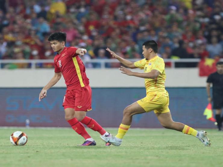 Video bóng đá U23 Việt Nam - U23 Thái Lan: Nhập cuộc hứng khởi, giành giật quyết liệt (Chung kết SEA Games) (H1)