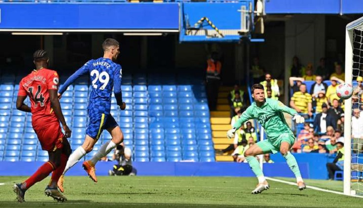 Kai Havertz mở điểm cho Chelsea