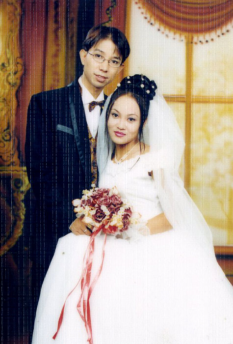 Ảnh cưới của Long Nhật và vợ Kim Ngân