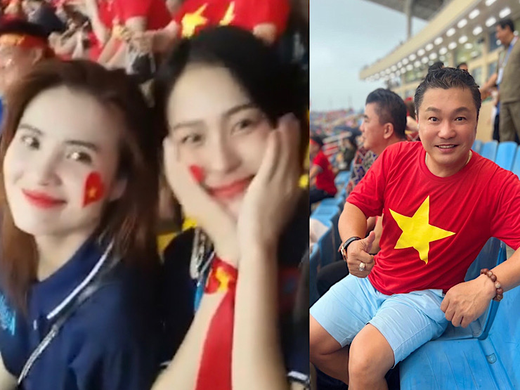 U23 VN đối đầu Thái: Em gái Công Vinh, vợ chồng Duy Mạnh ra sân cổ vũ hút mọi sự chú ý